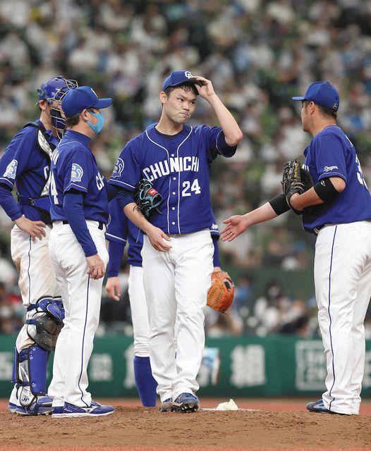 球心 福谷もうひと踏ん張り 悔しい八回途中4失点 中日新聞web 球心 福谷もうひと踏ん張り 悔しい八回途中4失点 中日新聞web