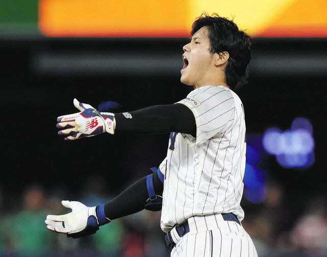 【写真】「カモーン！」9回大谷がチームを鼓舞！：中日スポーツ・東京中日スポーツ 