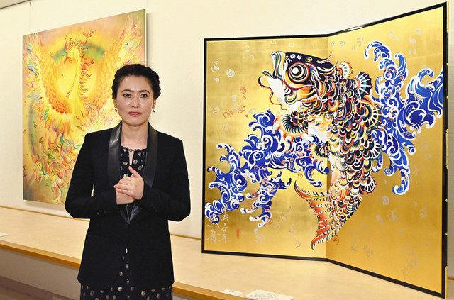 書、絵画に「祈り」込め JR高島屋、紫舟さんが企画展：中日新聞Web