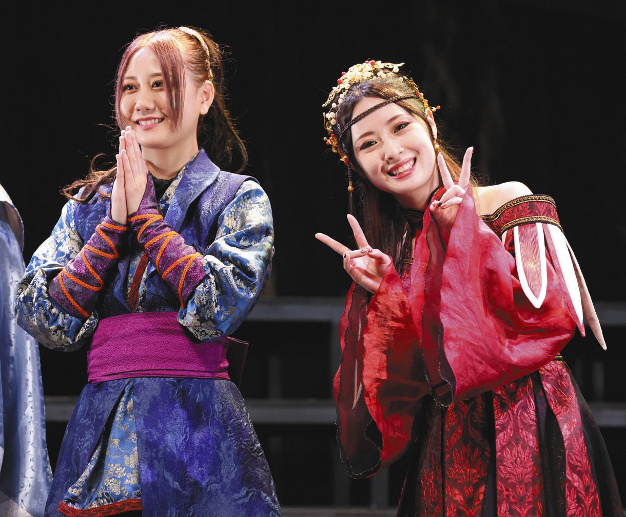 Ske古畑奈和 Ogの先輩 高柳明音とスーパー殺陣アクション 舞台 ナナシ21 開幕 中日スポーツ 東京中日スポーツ
