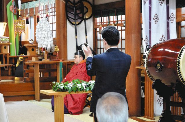 被災地復興へ祈願祭 福井 藤島神社で２０人参列 日刊県民福井web