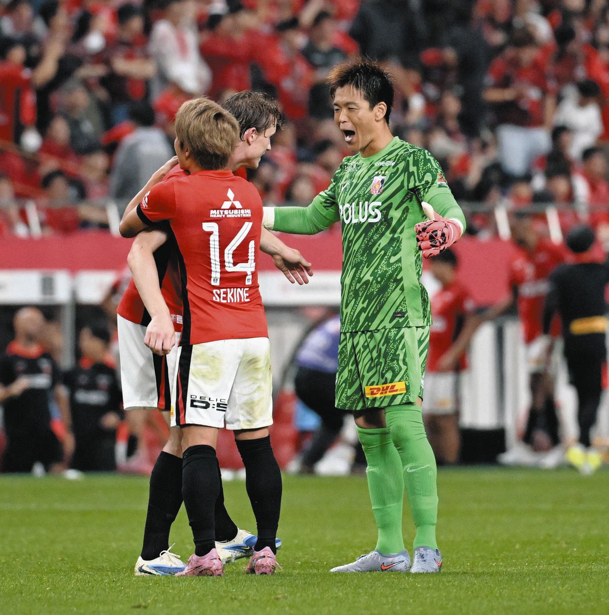 浦和・GK西川周作、「同じところに蹴ってきそうだな」 神戸FW宮代大聖