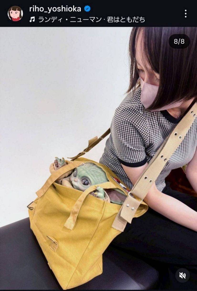 吉岡里帆のインスタグラムより