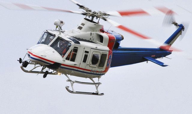４月から名古屋市に運航が委託される県防災ヘリ「わかしゃち」
