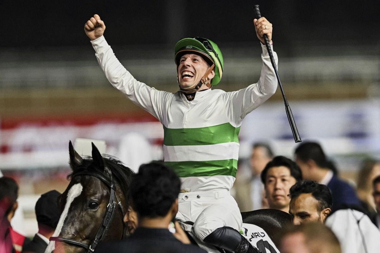 UAEダービー】ワンダーディーンが日本馬5連覇 C・デムーロ騎手「芝を