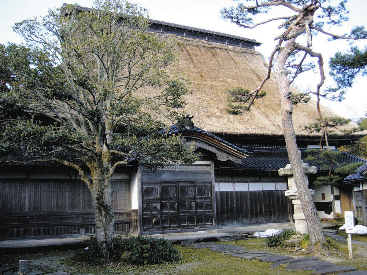 中島の旧室木家5棟 県文化財に 県教委が指定決める 地震で被災 復旧へ