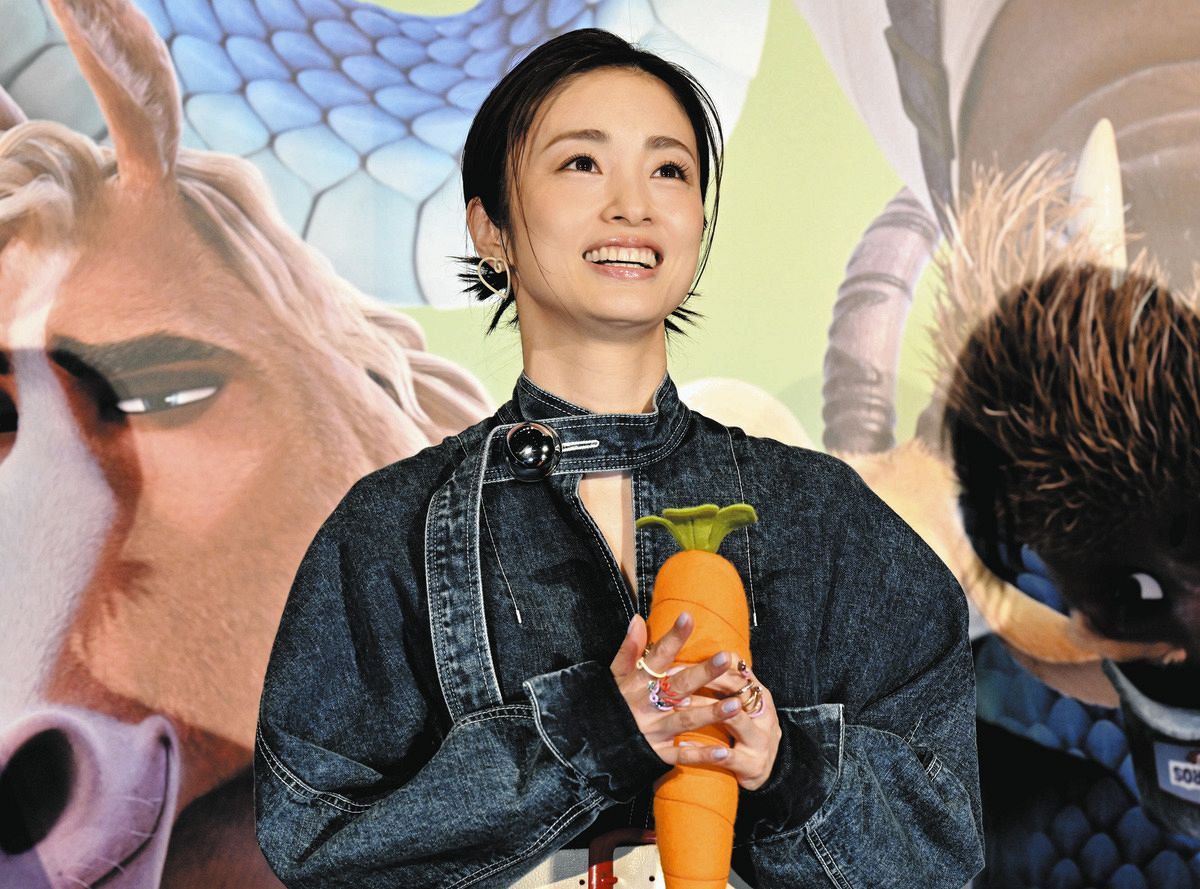 上戸彩、興行収入130億を突破の大ヒットに「世の中が『ズートピア2』で