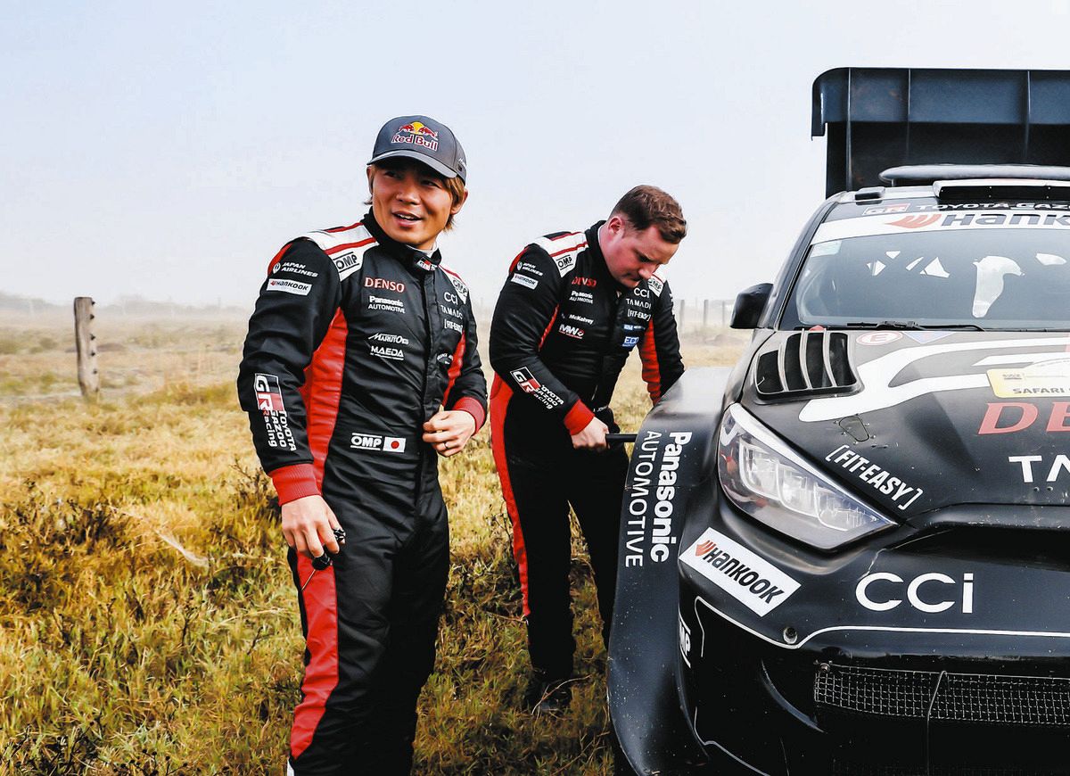 ケニアは降雨で大荒れ…勝田貴元、総合4位に浮上も「本当に悔しい