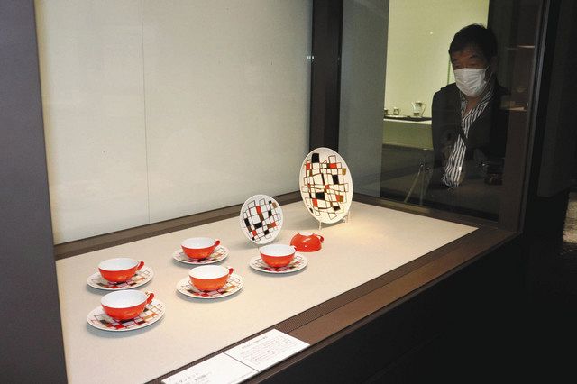 昭和モダンのレトロ食器やデザイン画 瀬戸・県陶磁美術館で企画展：中