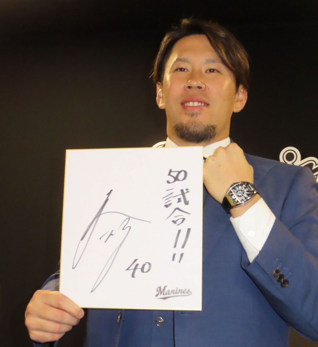 ロッテ】西村天裕は2倍強の4000万円でサイン 来季は「50試合登板が目標」：中日スポーツ・東京中日スポーツ