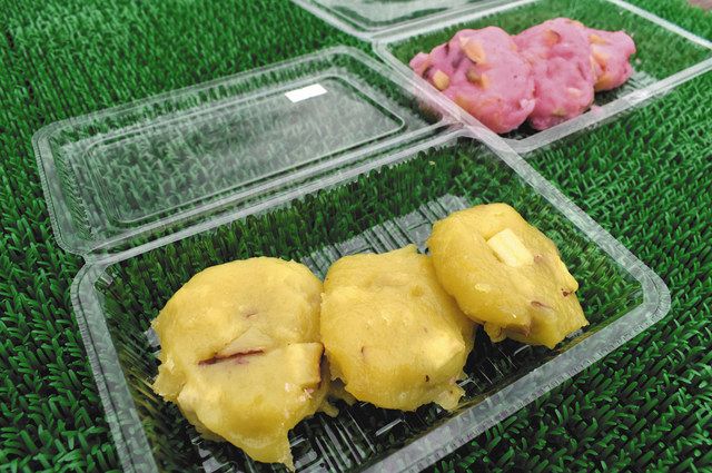 鬼が落とした大石」まんじゅうでPR 関の道の駅「平成」が発売：中日