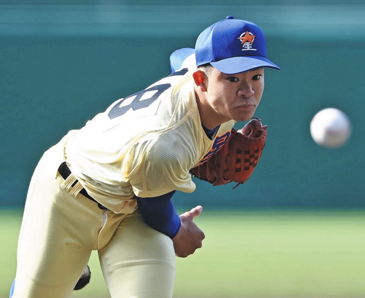 石川県勢初の4強決めた星稜、入学以来初先発の2年生右腕・戸田慶星が