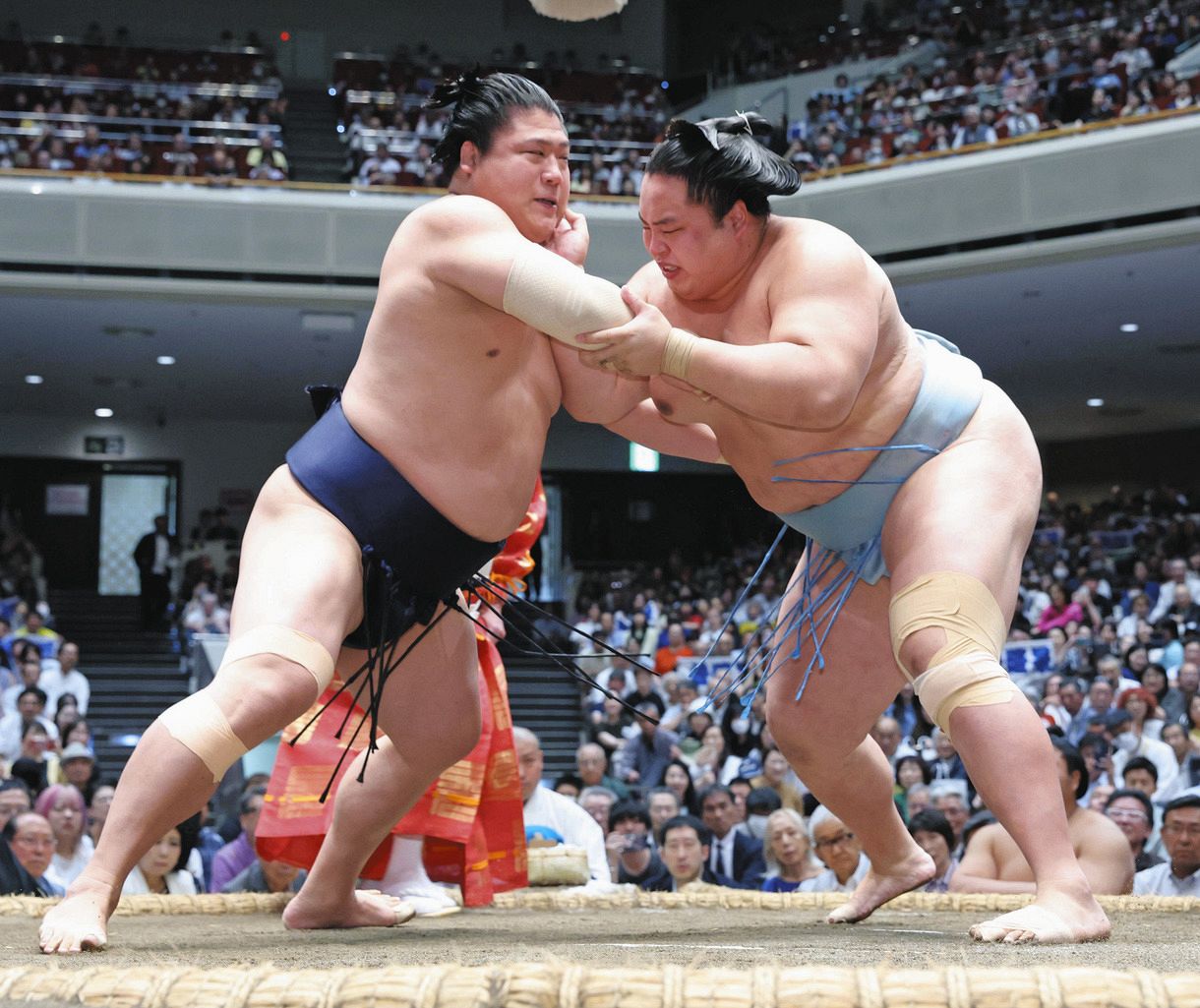 新関脇・琴勝峰、若隆景に完勝で乗ってきた5連勝 昨年名古屋では6日目
