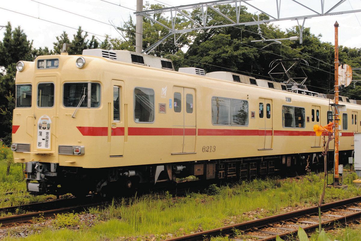 これぞ名鉄電車の走る博物館 4種類の復刻塗装車両、吉良吉田－蒲郡間を