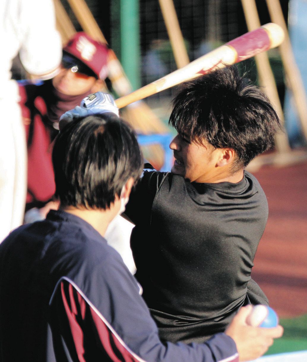 楽天】黒川史陽、まずは1軍での出場試合数の増！「打席をもらえるので