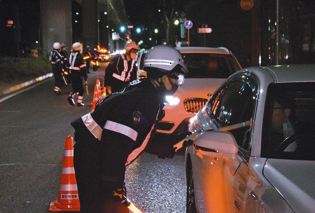 年末 飲酒運転など警戒 県警 連日取り締まり 中日新聞web
