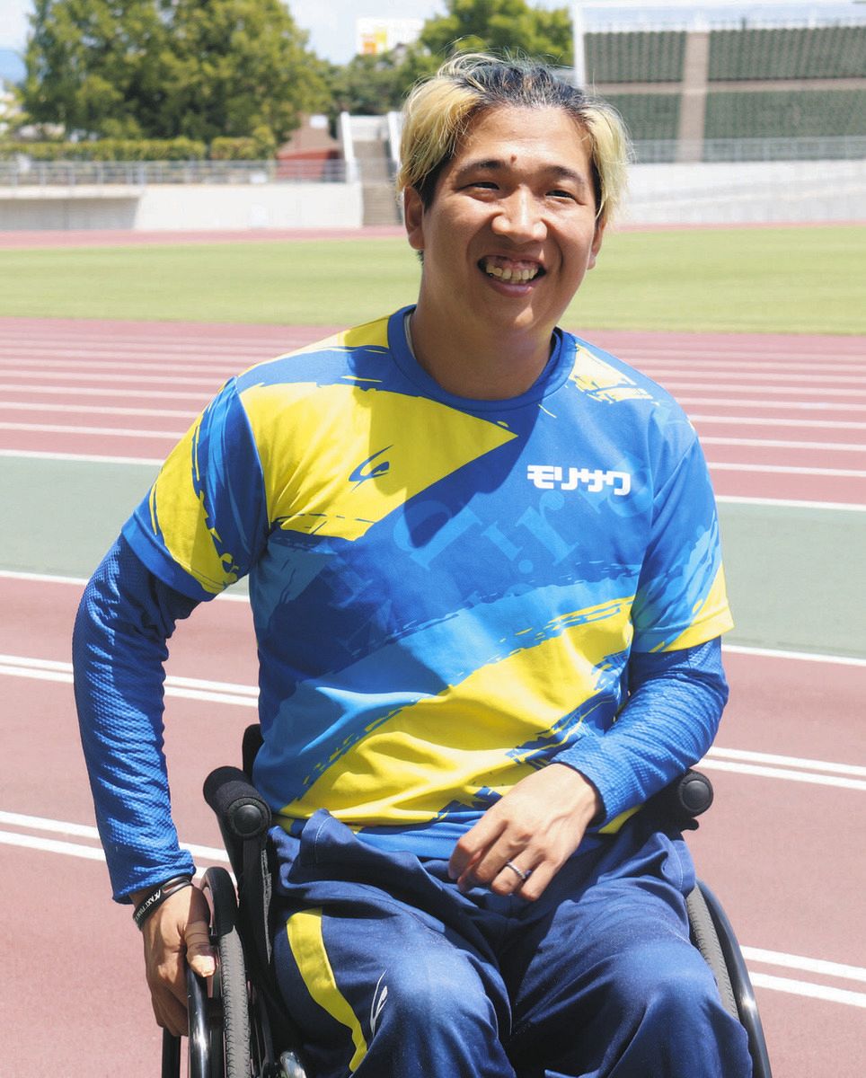 藤枝出身・佐藤選手、パラ2連覇へ闘志 車いす400、強敵に負けまい