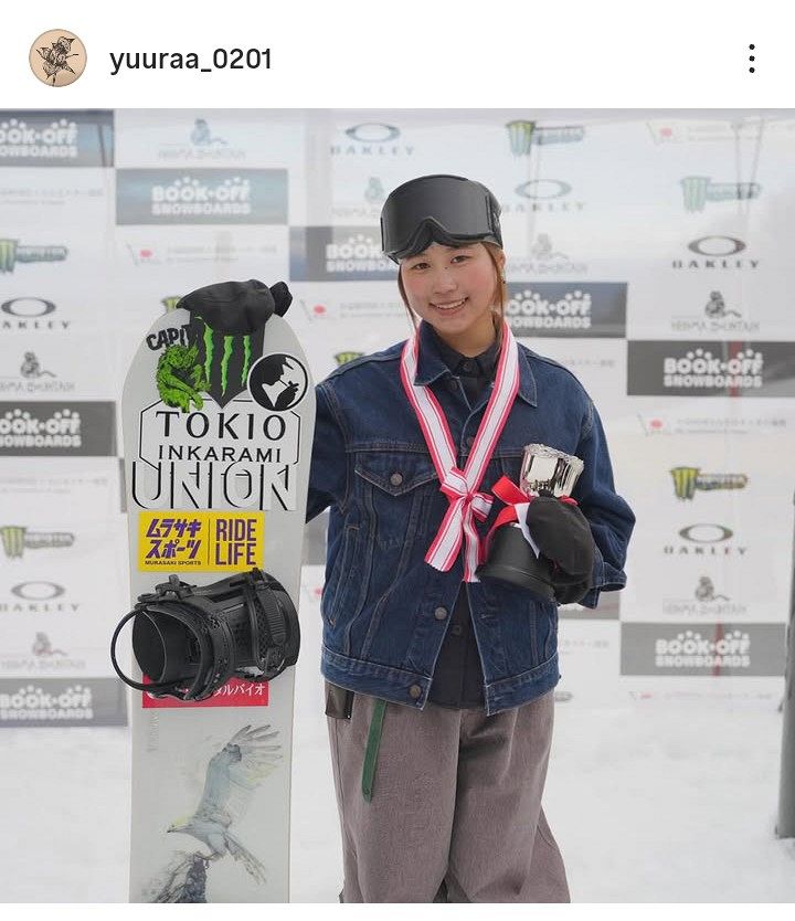 村瀬心椛の妹・由徠、全日本選手権Vを報告、「4年後は姉妹で<b>オリンピック</b>」フォロワーも期待