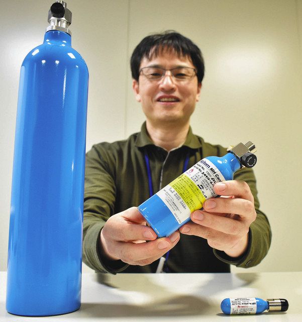 石川】お手軽 携帯式の水素発電 サイテムが販売強化 あす金沢で展示