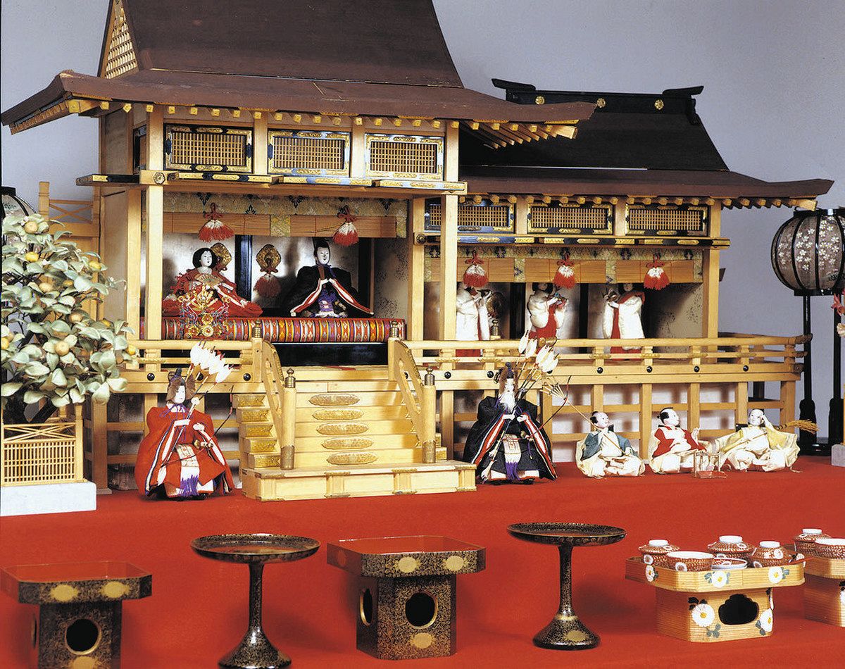 弥千代の雛を修復し公開 彦根城博物館：中日新聞Web