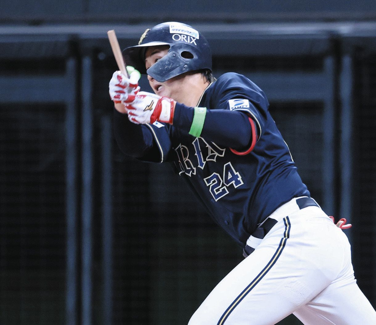 オリックス・紅林弘太郎、得点圏で2度打席も、日本ハム・伊藤大海に