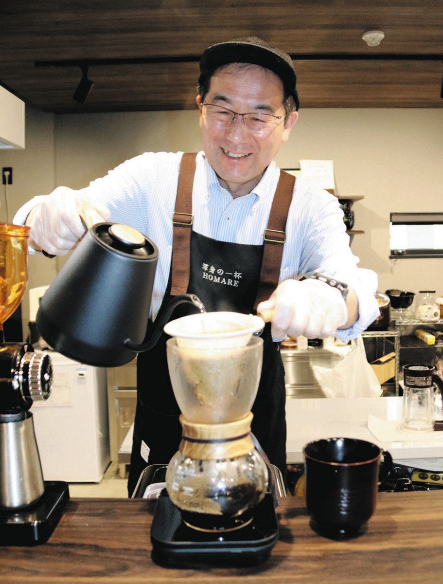 塚田誉さん カフェ開店 アナと二刀流 故郷・加賀に：北陸中日新聞Web
