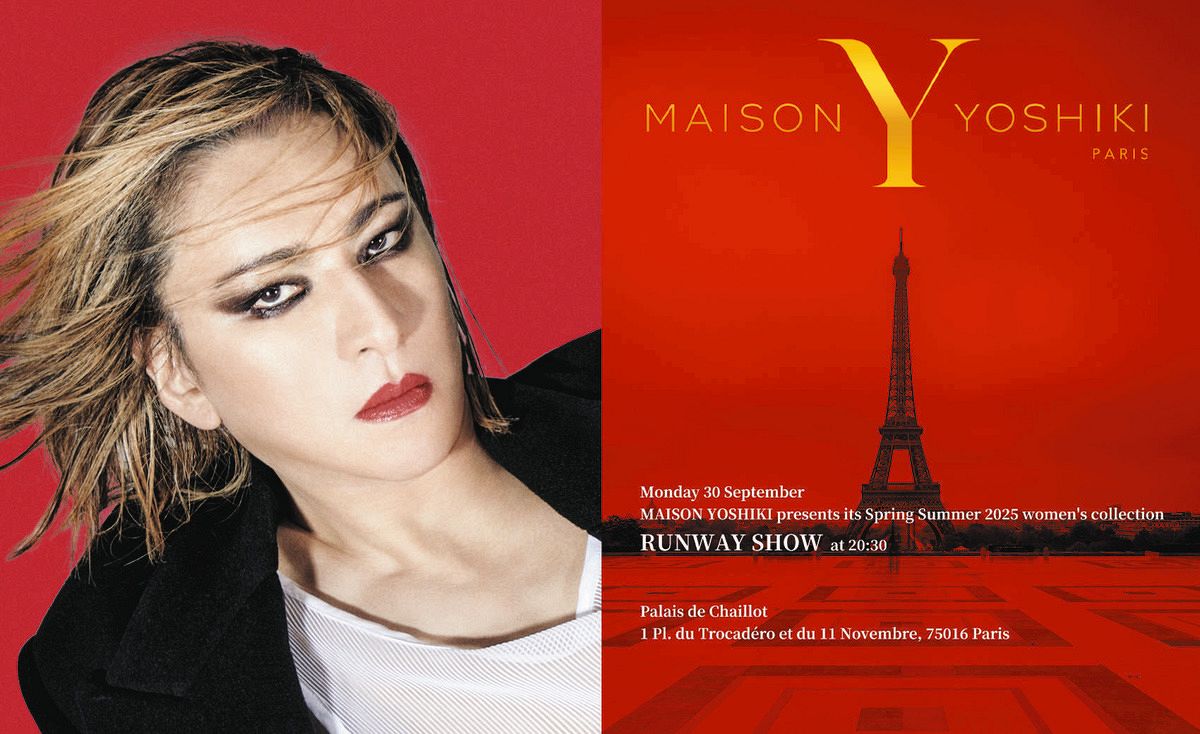 YOSHIKIがデザイナーのブランド、パリコレデビュー「ファッションとの