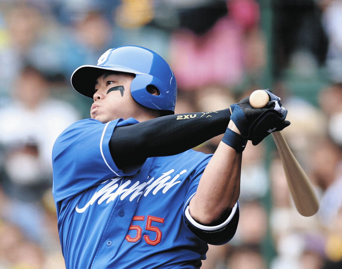 中日・細川成也、今季初4番で初タイムリー！ 続くボスラーは二