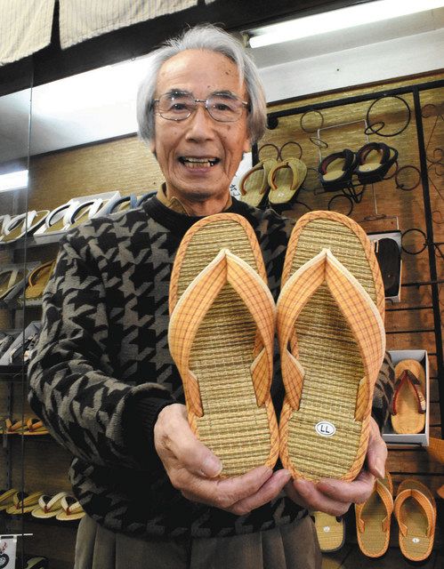 履き心地人気「安濃津ばき」 全国推奨観光土産品審査会で津の履物店が