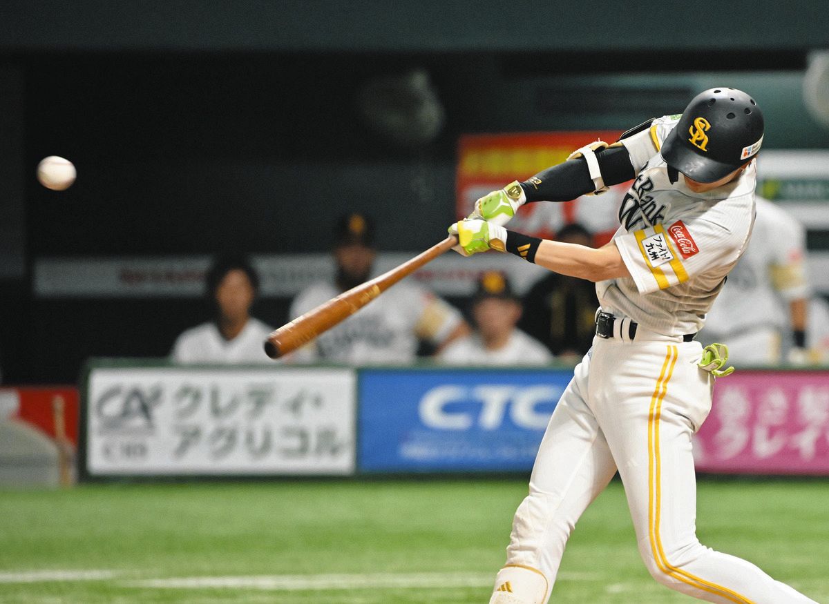 日本シリーズ新記録！ソフトバンク・周東佑京、5打数5安打 過去1試合