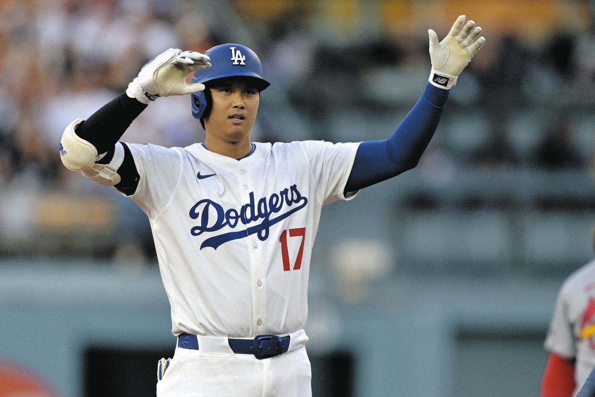 大谷翔平、2安打3得点も46打席連続ノーアーチ ドジャースは打線爆発4