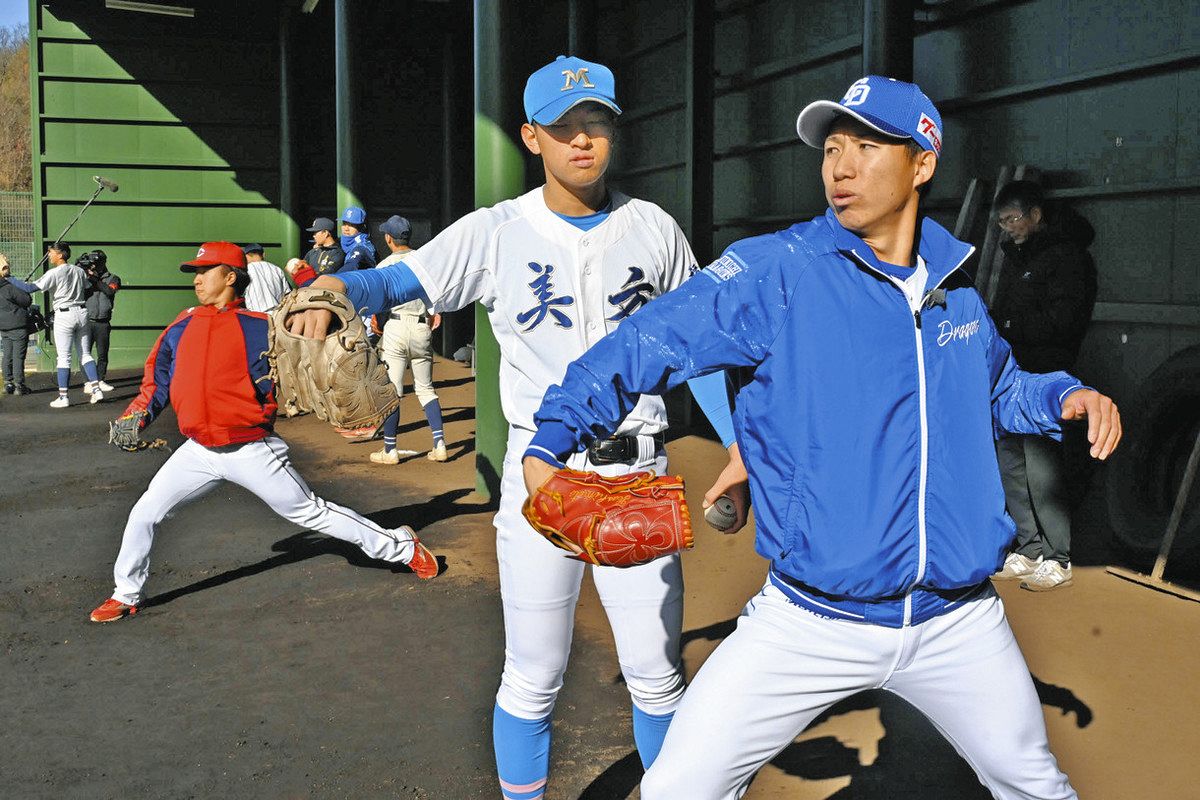 高校球児にプロ熱血指導 永平寺町でシンポ：日刊県民福井Web