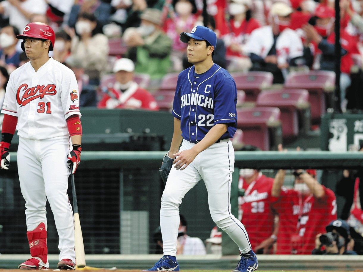 中日 大野雄大まさか 自身初の 初回満塁被弾 一死も取れず4番に左翼席へ 結局4回5失点で降板 中日スポーツ 東京中日スポーツ