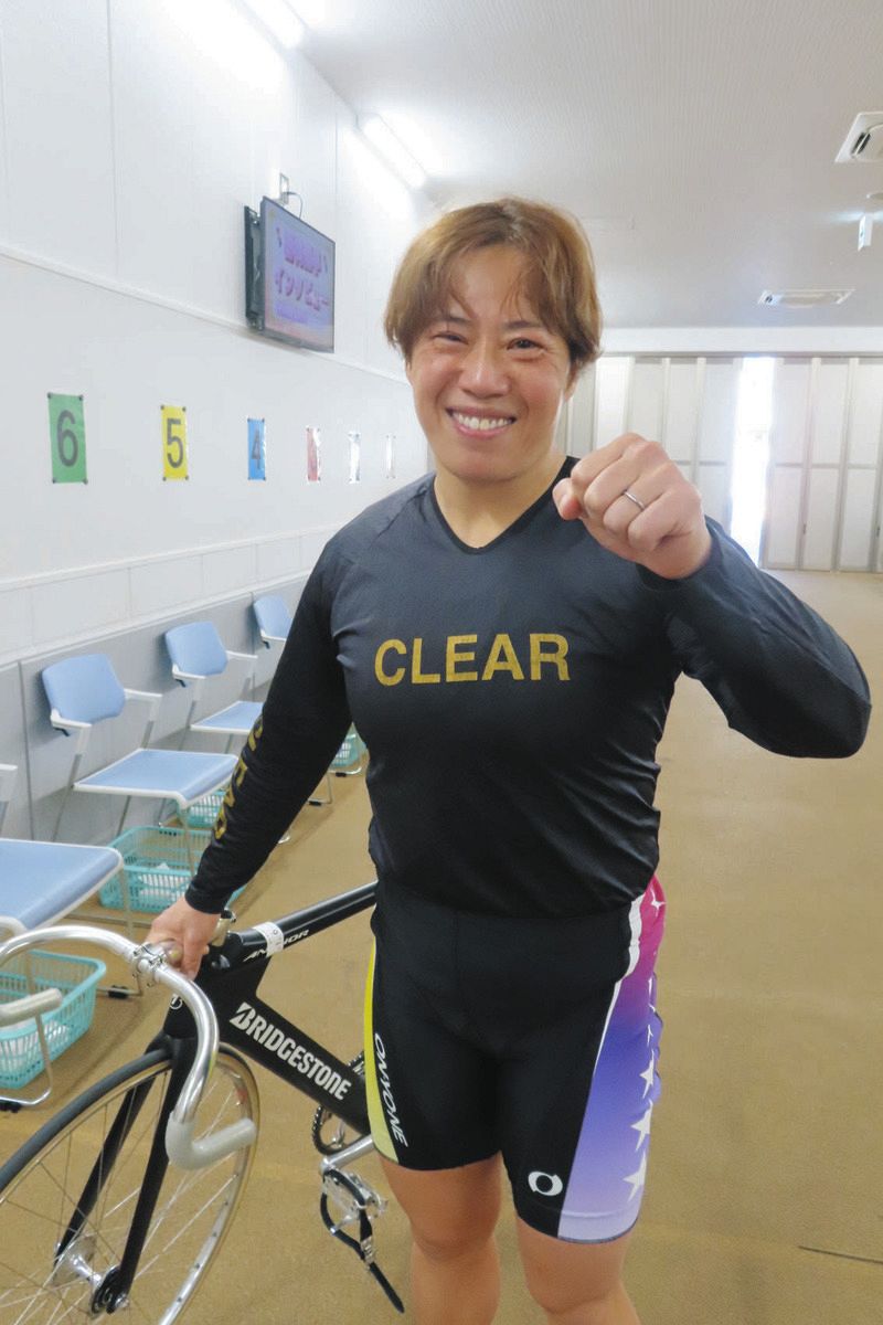 岐阜競輪】ガールズのレジェンド加瀬加奈子が元気いっぱい「小さい走り