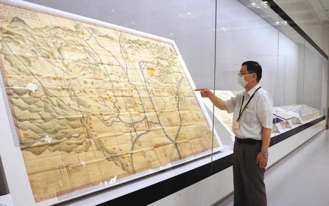 天下分け目」どう進んだ 岐阜県図書館、関ケ原伝える古地図展：中日新聞Web