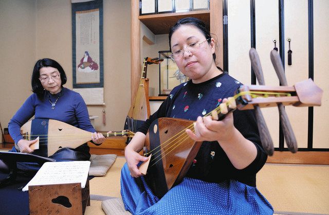 大好きな平家物語を語り継ぐ 「平曲」の新人・福島さんが１８日に