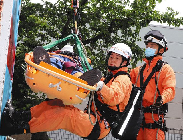 大切な命を守れ 県内初 女性救助隊員に林さん：北陸中日新聞Web
