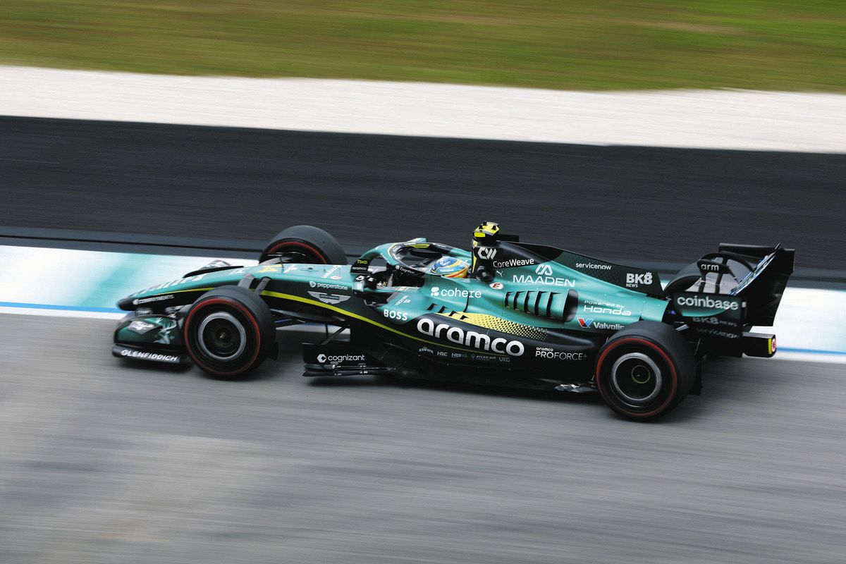 Spark F1 アストンマーティン　2023 バーレーンGP F.アロンソ F1第16戦・バーレーンGP予選】ホンダPUのアストンマーティン、今季初の
