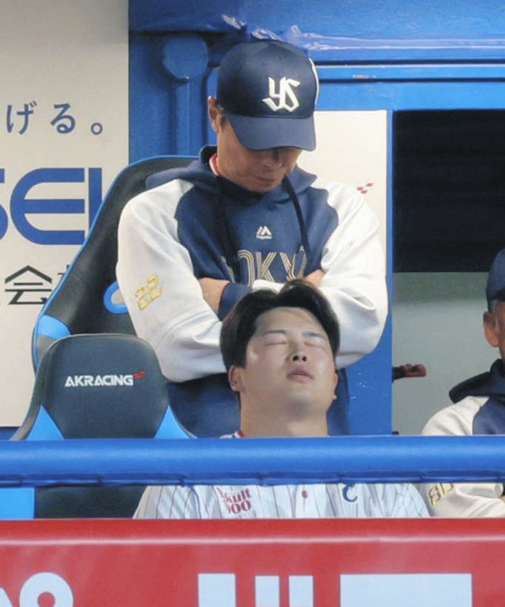 ヤクルト・村上宗隆、再び試練…復帰戦の9回、空振りに苦悶の表情浮かべ