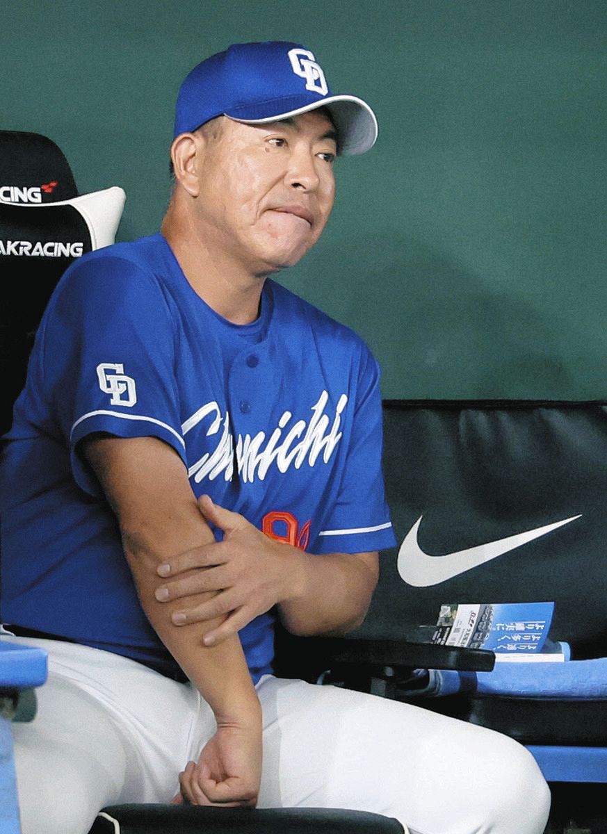 中日・井上監督、巨人に連敗「簡単にひねられてばかりでは…」 東に現れ