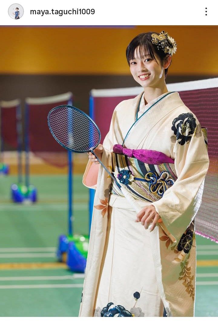 ◇田口真彩、成人式前撮りの振り袖姿【写真複数】：中日スポーツ・東京