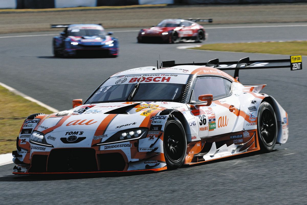 スーパーGT開幕戦・予選 GT500】auトムスは0・065秒に泣く「自分に