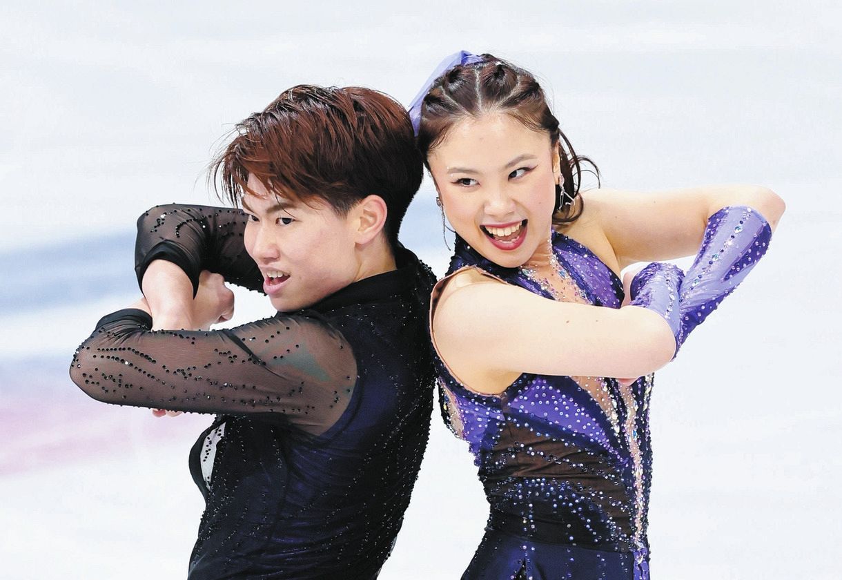 心から楽しかった」吉田・森田組、初舞台で堂々健闘 団体アイスダンス