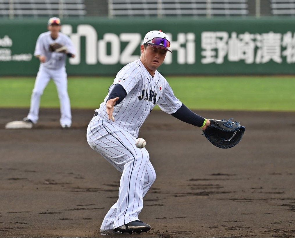 横浜Denaベイスターズ WBC 侍ジャパン 牧秀悟 ユニフォーム Lサイズ - 野球