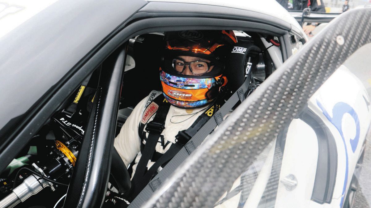 TLC三浦昂、スープラクラスに初挑戦 最終周の最終コーナーで