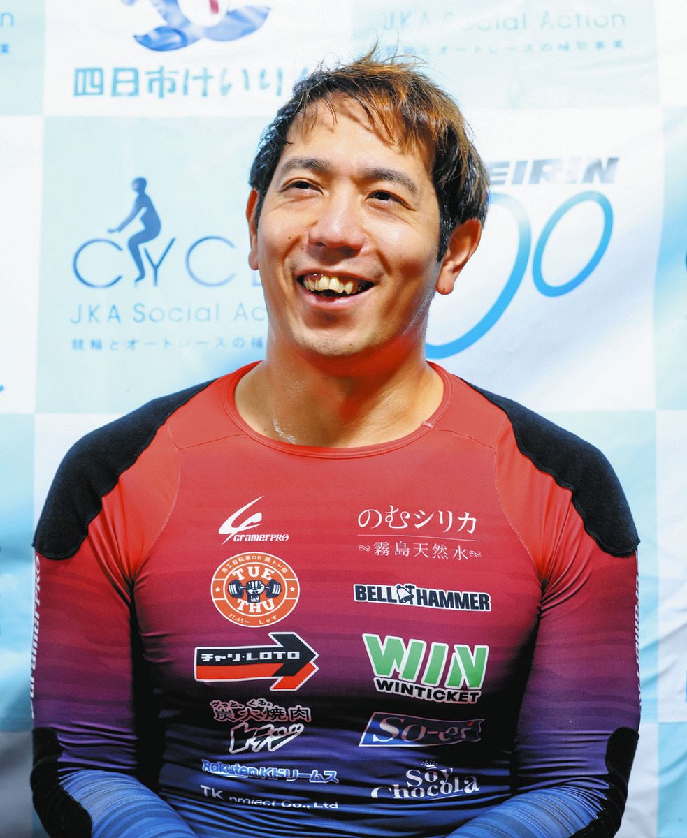 四日市競輪・G3】前節で右ろっ骨を骨折も不屈の闘志を見せる松浦悠士