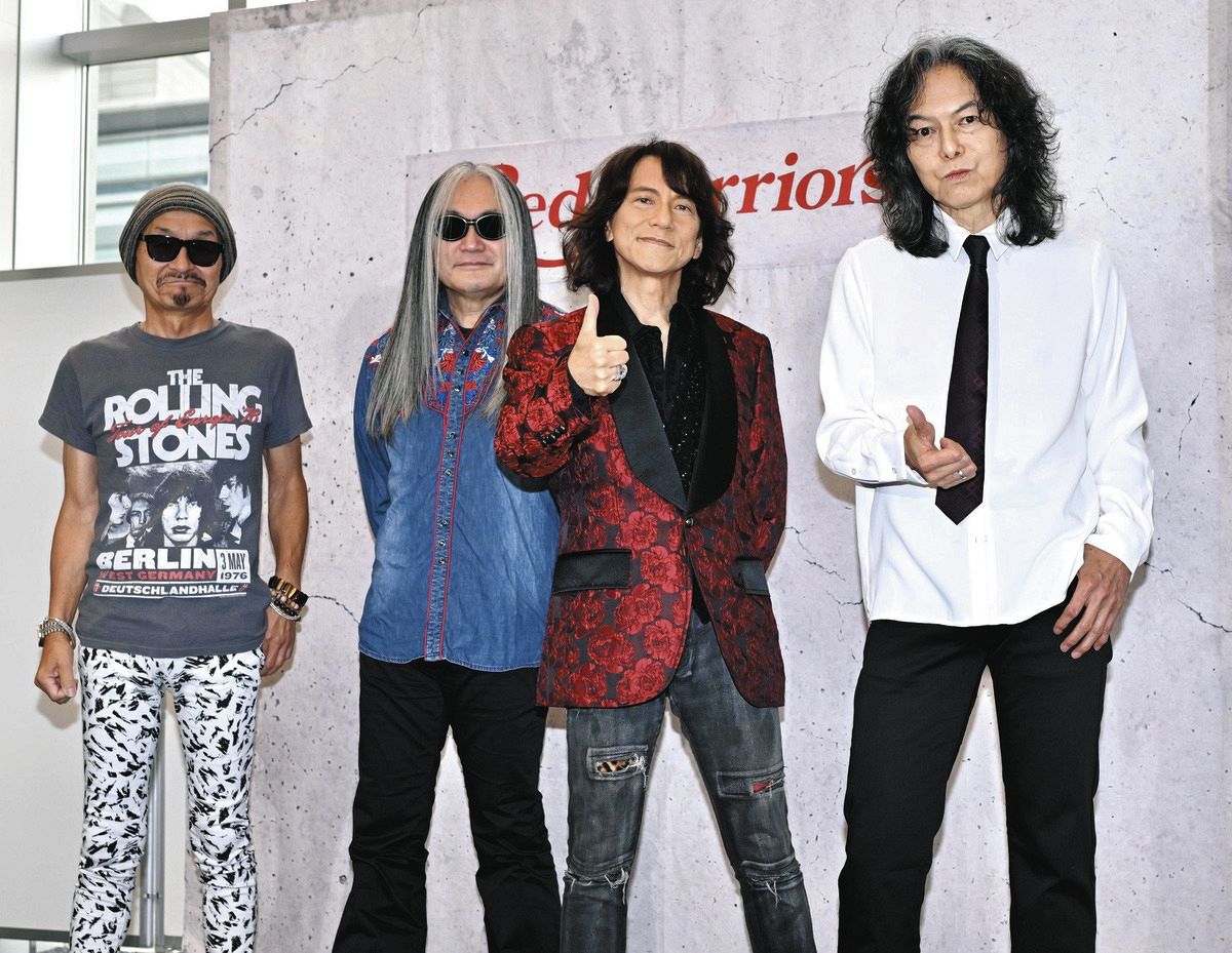 レッドウォーリアーズ TOKYO POP ダイアモンドユカイ ダイアモンド☆ユカイ率いるRED WARRIORS、“結成35年で2回目”の