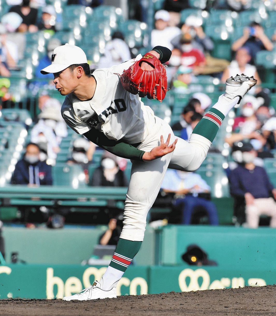 市和歌山のエース小園健太は今大会初失点 5回から登板 7回に勝ち越しを許す センバツ 中日スポーツ 東京中日スポーツ 市和歌山のエース小園健太は今大会初失点 5回から登板 7回に勝ち越しを許す センバツ 中日スポーツ 東京中日スポーツ