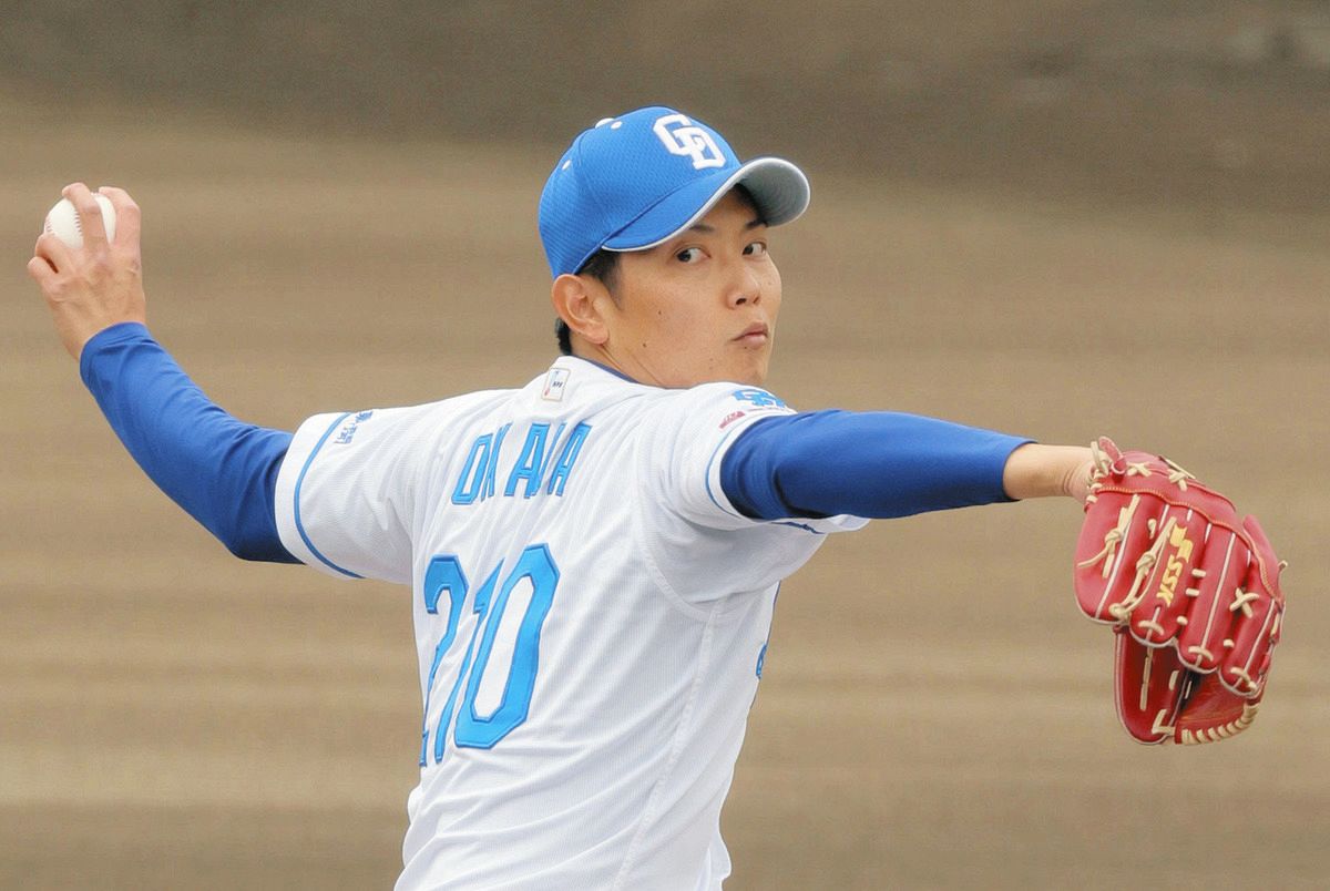 中日2軍】育成・岡田俊哉、6イニング4安打無失点の好投「バック