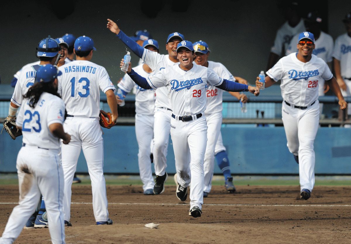 中日ドラゴンズ 落合英二投手ユニフォーム 球団支給品 実使用 中日